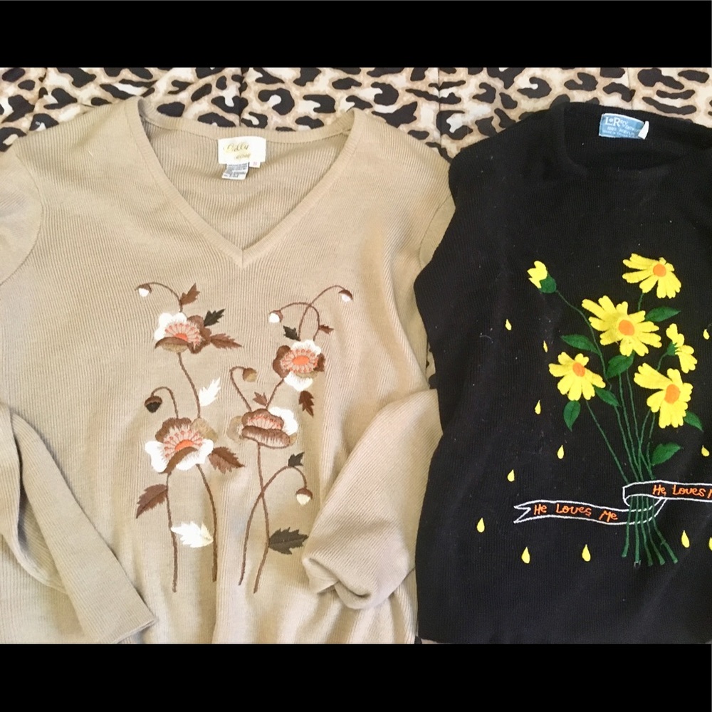 Awesome vintage 70’s Sweater Lilly of California